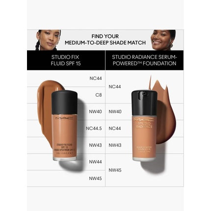 Fond de ten MAC Studio Radiance NW40, bej, lichid