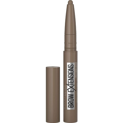 Creion Pomadă pentru Sprâncene, Maybelline New York, Brow Extensions 02 Soft Brown