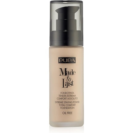 Fond de ten Pupa Milano Made To Last Porcelain 30ml