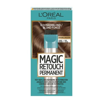 Vopsea de păr, L'Oréal Paris, Magic Retouch, No 6 Dark Blonde