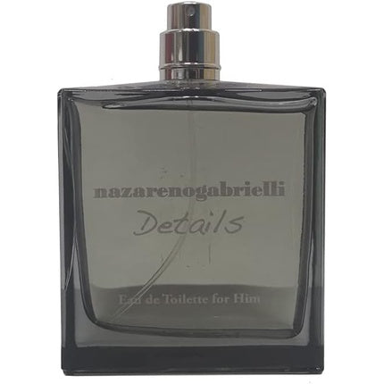 Apă de Toaletă Nazareno Gabrielli Details, bărbați, 100ml, negru