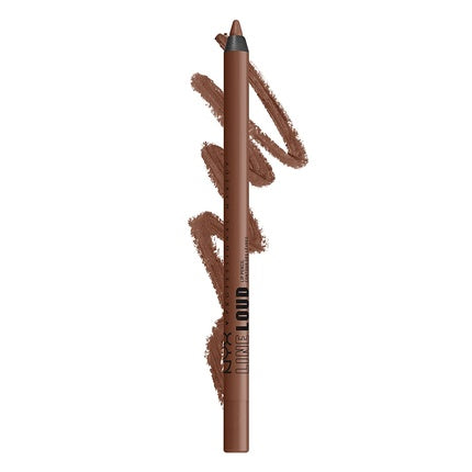 Creion Contur Buze NYX Professional Makeup Line Loud Lip Liner Total Baller 07 Rich Warm Brown