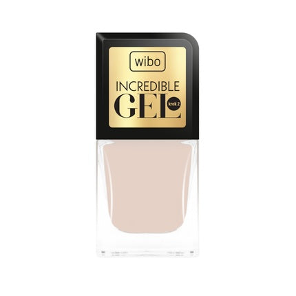 Smălțiu Gel, Wibo, Incredible Gel Nail Polish 8, 8.5ml, culoare nude