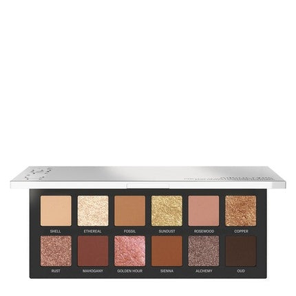 Paleta de farduri Mesauda Beauty Archetype II, 12 culori, argintie