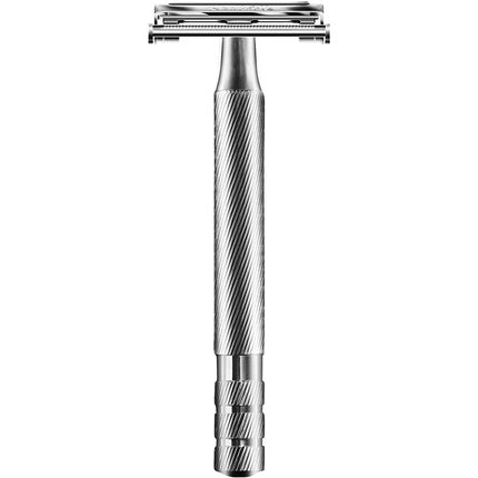 Aparat de ras dublu-tăiş, Wilkinson Sword, Barber's Style, cu 5 lame, perie şi bol săpun