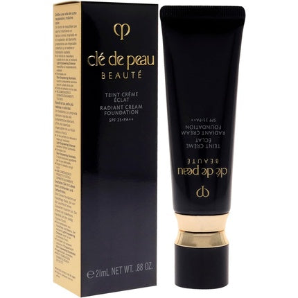 Fond de ten, Cle De Peau, Radiant Cream, 21ml, negru