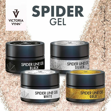Ojă gel, Victoria Vynn, Spider Line, auriu, 5ml
