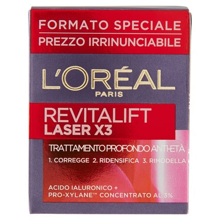 Cremă de zi, L'Oréal Paris, Revitalift Laser X3, 15ml