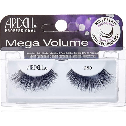 Gene false Ardell 3D Mega Volume, Nr. 250, negre