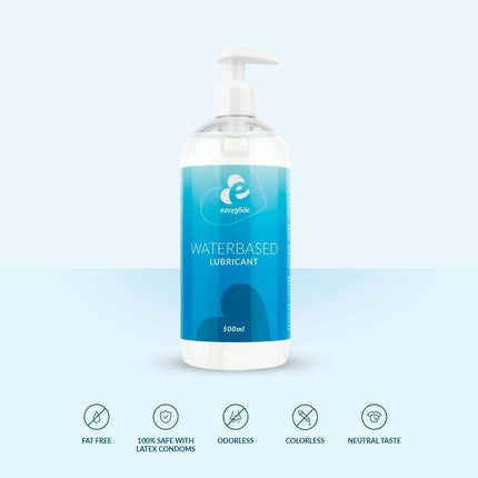 Lubrifiant pe baza de apa, Easyglide, compatibil latex, 500ml