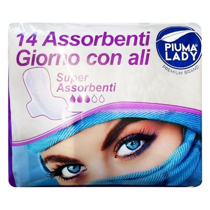 Piuma Lady, absorbante sanitare, 14 buc, culoare albă