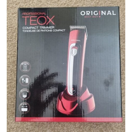 Tonieră de păr SINELCO, model Original Teox, roșu mat
