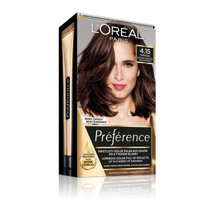 Vopsea de par, L'Oréal Paris, Preference 4.15 Caracas, Maro Intens
