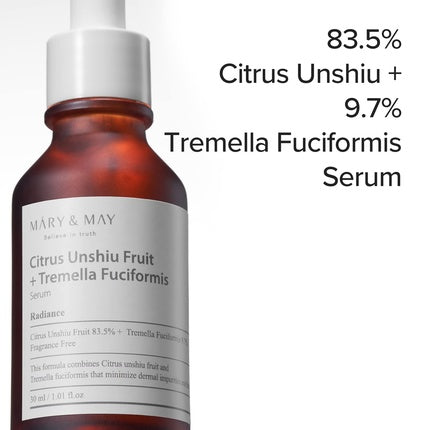 Serum Facial Mary&May Citrus Unshiu Tremella Fuciformis 30ml