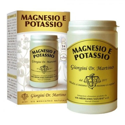 Integrator alimentar Dr. Giorgini Magneziu și Potasiu, pudră, 180g