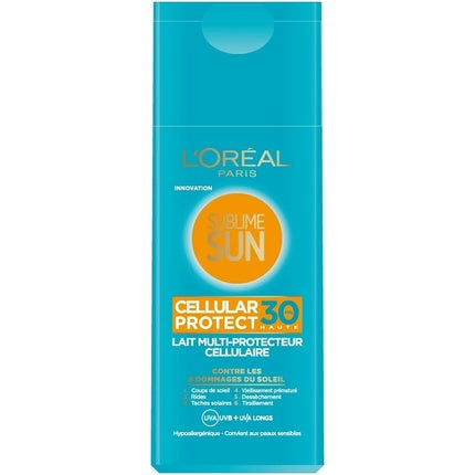 Loțiune protecție solară corp, L'Oréal Paris, Cellular Protect SPF 30, 200ml