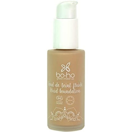 Fond de ten fluid Boho Green Make-Up Organic 30ml Golden Beige