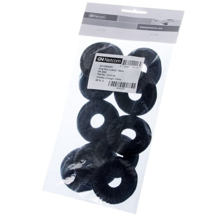 Cusururi urechi Jabra GN19002000 Biz1500, negru, 10 bucăți, pielă sintetică