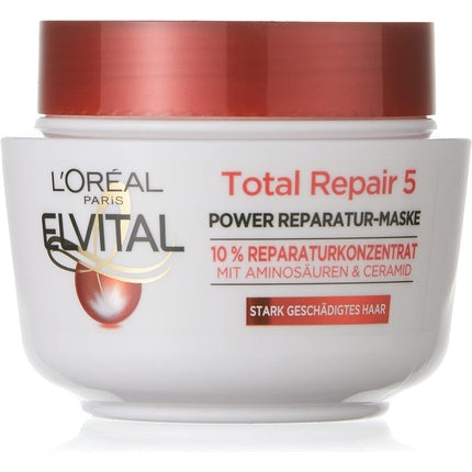 Masca de păr reparatoare, L'Oréal Paris Elvital Total 5, 300ml
