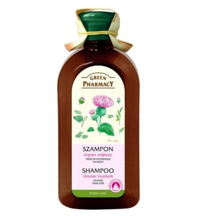 Șampon anti-cădere pentru păr, Green Pharmacy, Greater Burdock, 748ml