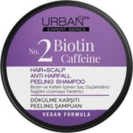 Șampon Urban Care Expert Anti-Cădere, Biotină, Cafeină, Sare de Mare, Vegan, 200ml