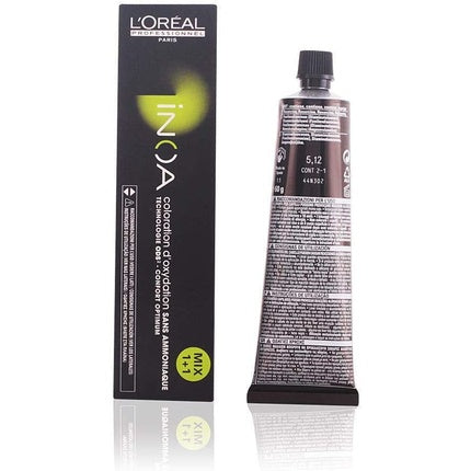Vopsea de păr, L'Oréal Professionnel, INOA 5.12 Marron