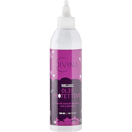 Ulei Protector, Divina Blk, Baby Curly, natural, 250ml