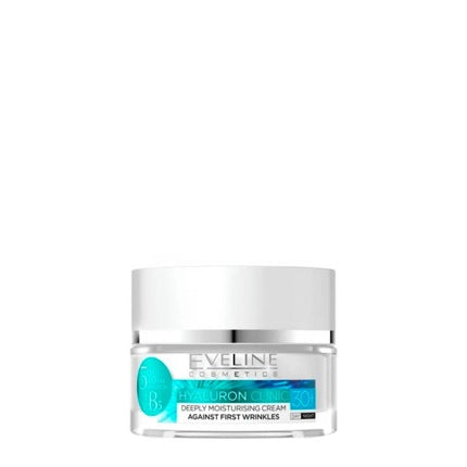 Crema Hidratantă și Anti-îmbătrânire Eveline Hyaluron B5 Clinic 30, 50ml