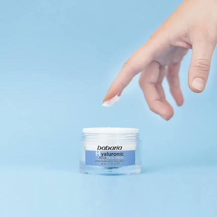 Cremă facială, Babaria, cu acid hialuronic, 50ml