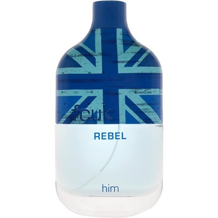 Eau De Toilette Fcuk Rebel, pentru bărbați, 100ml, albastru
