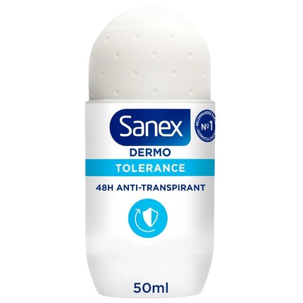 Sanex Dermo Tolerance Roll-On Antiperspirant, 50 ml