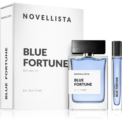 Set Parfum Novellista Blue Fortune pentru bărbați, 90ml + 15ml