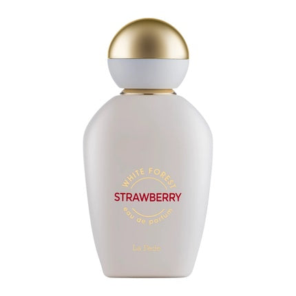 Perfum La Fede White Forest Strawberry, 100 ml, flacon alb cu capac auriu