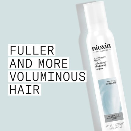 Spumă păr, Nioxin, Density Defend, alb, 200 ml