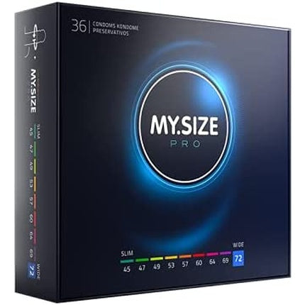 Prezervative, My.Size, PRO 72mm, pachet 36 bucăți
