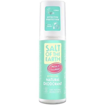 Deodorant spray, Salt Of The Earth, melon si castravete, 100ml