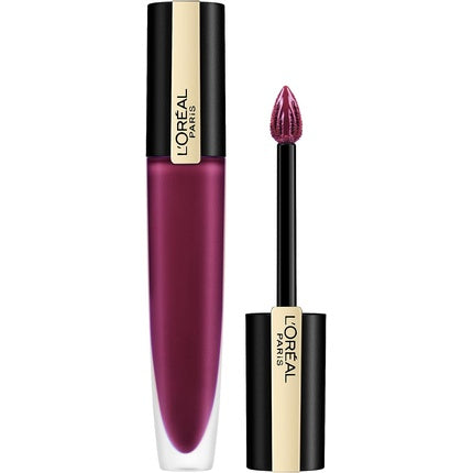 Ruj lichid, L'Oreal, Rouge Signature Metallic, 204 Voodoo