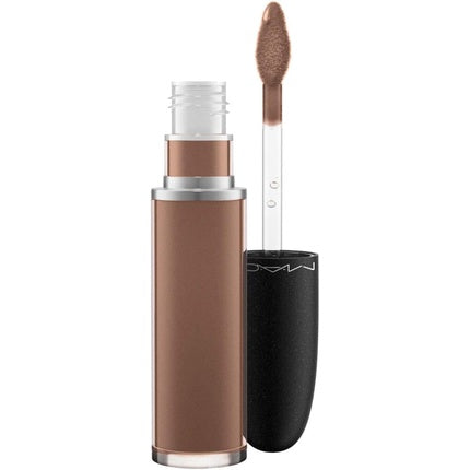 M.A.C Retro Matte Liquid Lipcolour Ess-presso, ruj lichid mat, culoare bronz