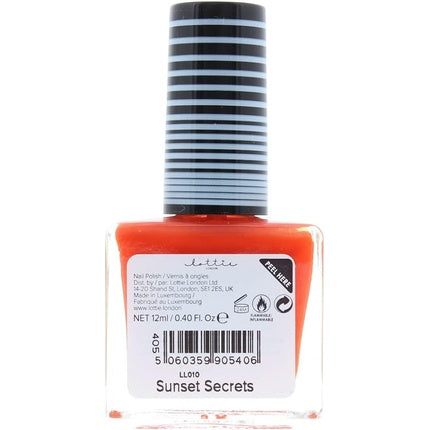 Lac de unghii Lottie London, 12ml, portocaliu