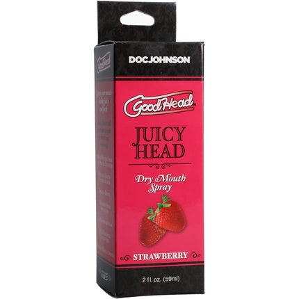 Spray oral Doc Johnson Juicy Head, căpșuni, 60ml