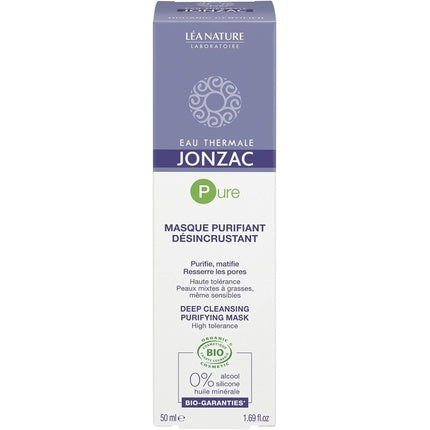 Mască purificatoare Jonzac Pure, 50ml