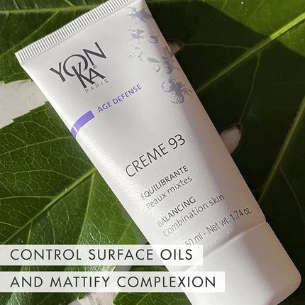 Cremă Facială Yon-Ka Creme 93 Balancing pentru Piele Combinată cu Vitamine A, C și E, Fără Parabeni