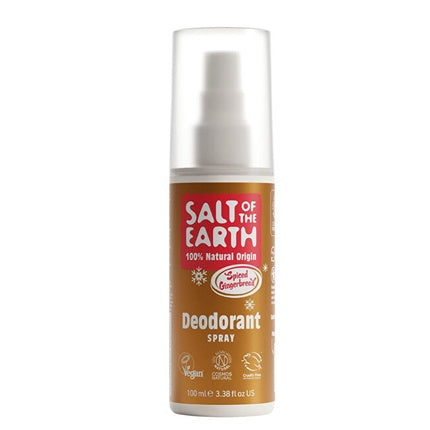 Deodorant Spray Salt Of The Earth Spiced Gingerbread 100 Ml