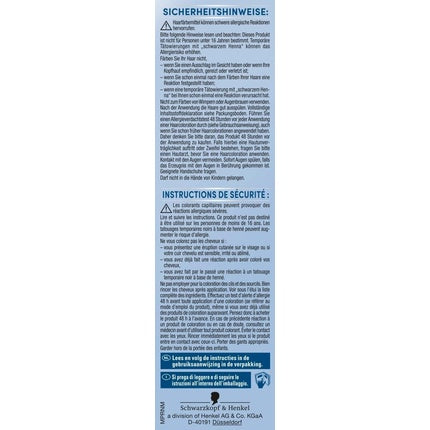 Vopsea de păr, Schwarzkopf, Re-Nature Men, mediu