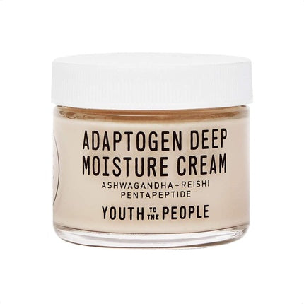 Cremă față Youth To The People Adaptogen Moisture, Alb, 56g