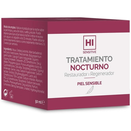 Tratament de noapte, Redumodel, HI SENSITIVE, 50 ml