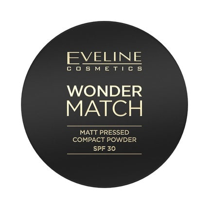 Pudră compactă, Eveline Cosmetics, SPF 30, matifianta