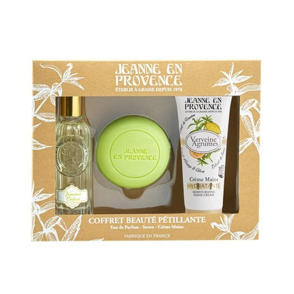 Set Cadou Parfum Jeanne Arthes - Eisenkraut mit Glitzernder Schönheit, Verde, 100ml