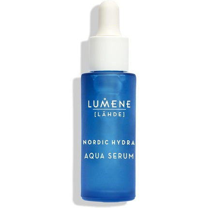 Serum Hidratant Lumene Nordic Hydra Aqua cu Acid Hialuronic și Apă de Mesteacăn, 30ml