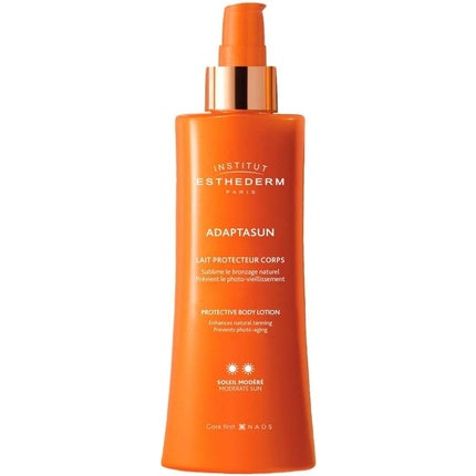 Loțiune corp, Institut Esthederm, Adaptasun, protecție solară moderată, 200ml